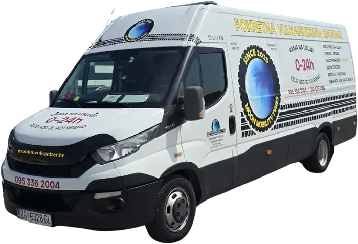 Servisno vozilo Moon Mobility Tyres – pokretna vulkanizerska radiona